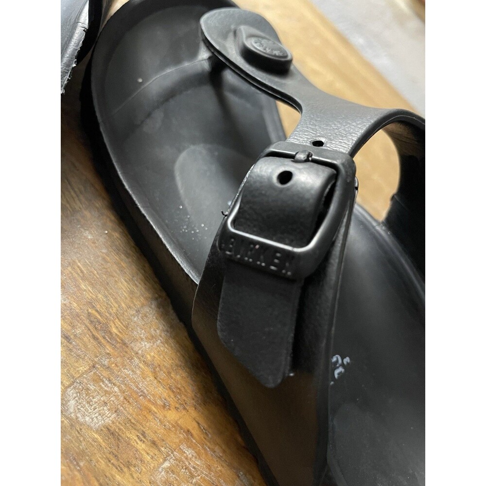 Birkenstock Gizeh EVA Sandal Rubber kids black Slip On water shoe SZ 31 (13 13.5 - Picture 12 of 14